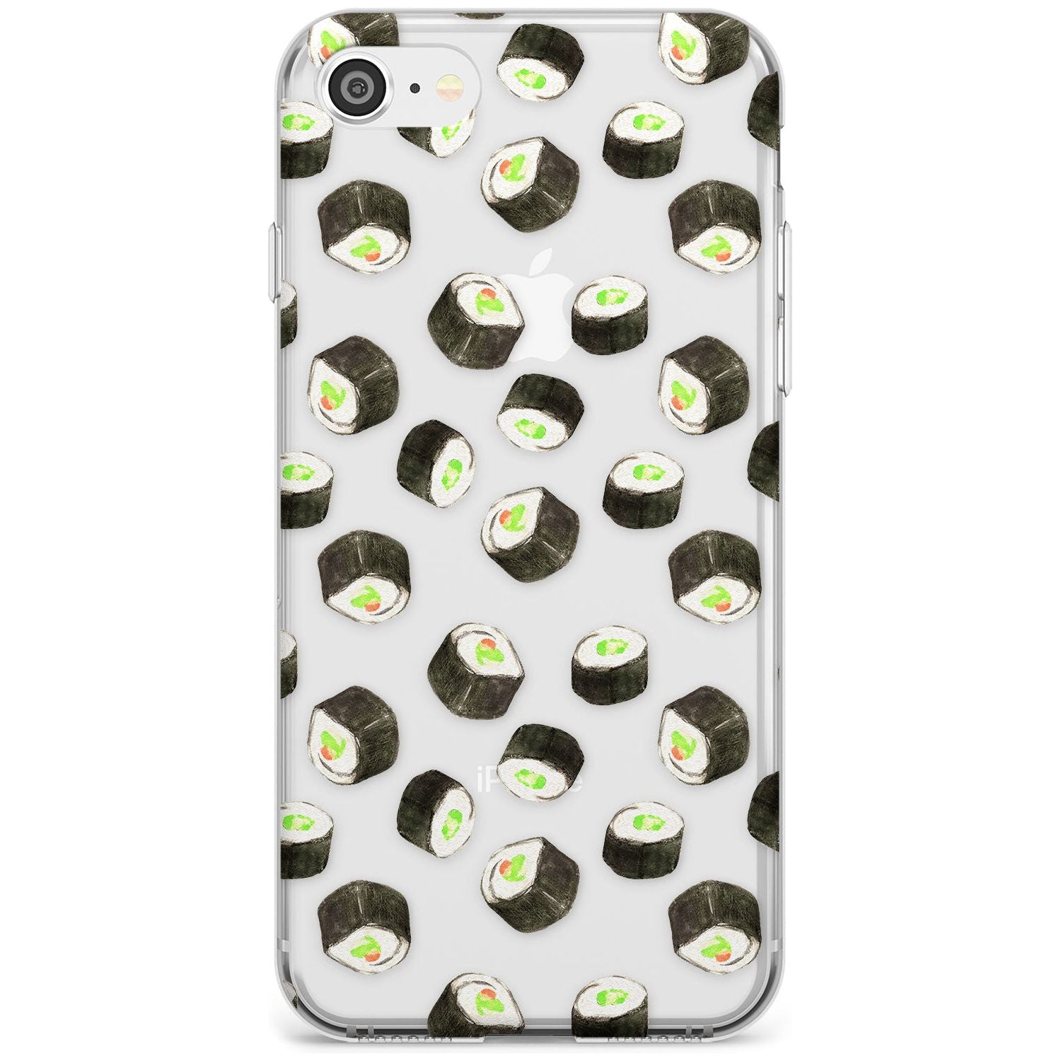 Maki Rolls Sushi Pattern iPhone Case Slim Case Phone Case - Case Warehouse
