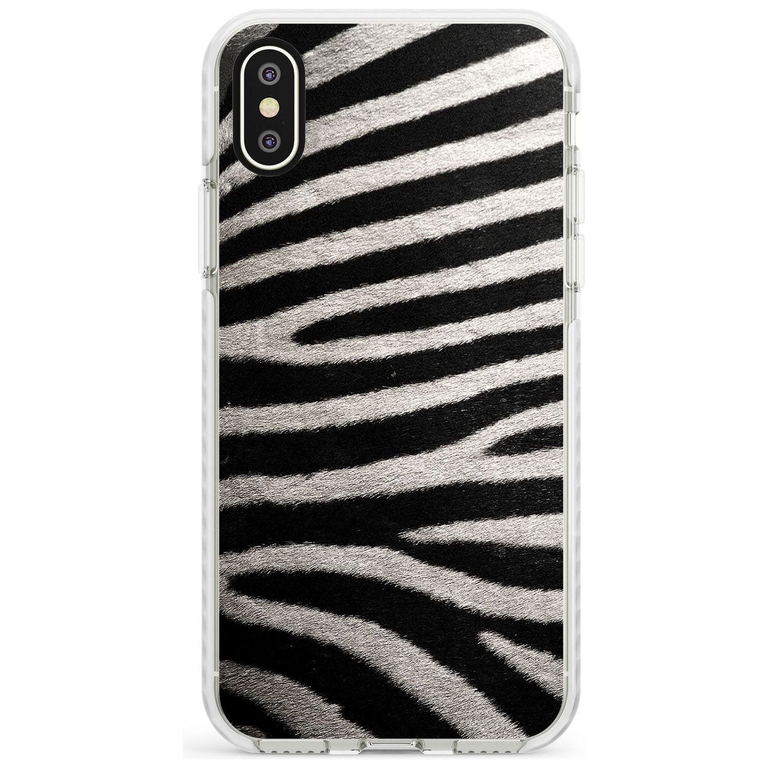 Zebra Print iPhone Case Impact Case Phone Case - Case Warehouse