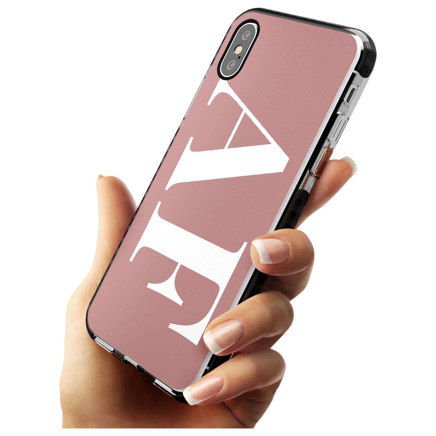 White & Rose Personalised iPhone Case Custom Phone Case - Case Warehouse