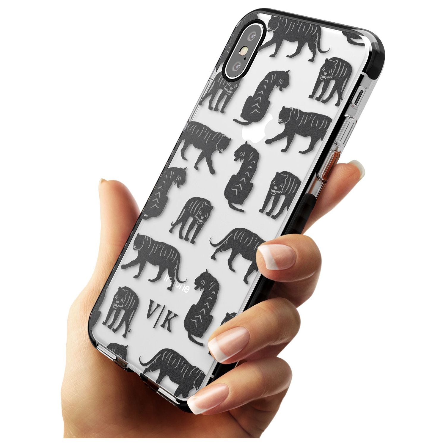 Tiger Silhouettes iPhone Case Custom Phone Case - Case Warehouse