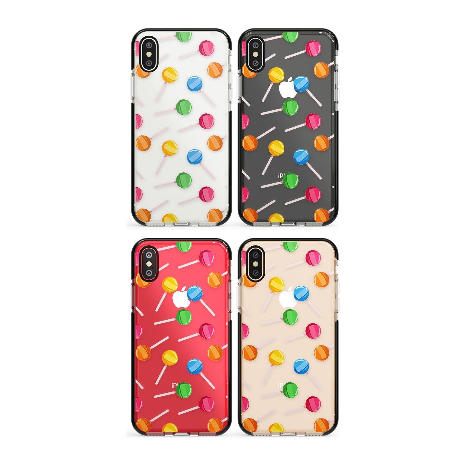Lollipop Pattern Phone Case for iPhone X XS Max XR