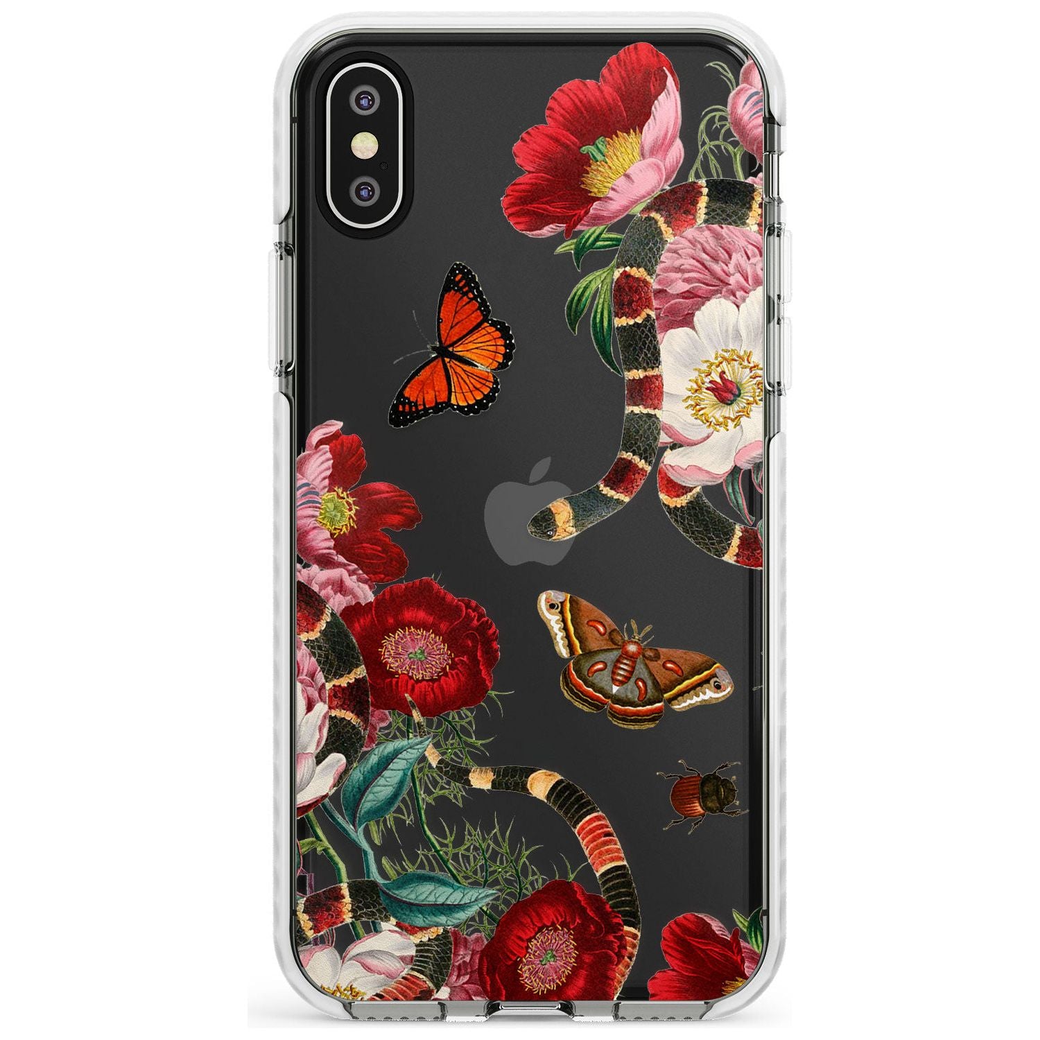 Botanical Snake Slim TPU Phone Case Warehouse X XS Max XR