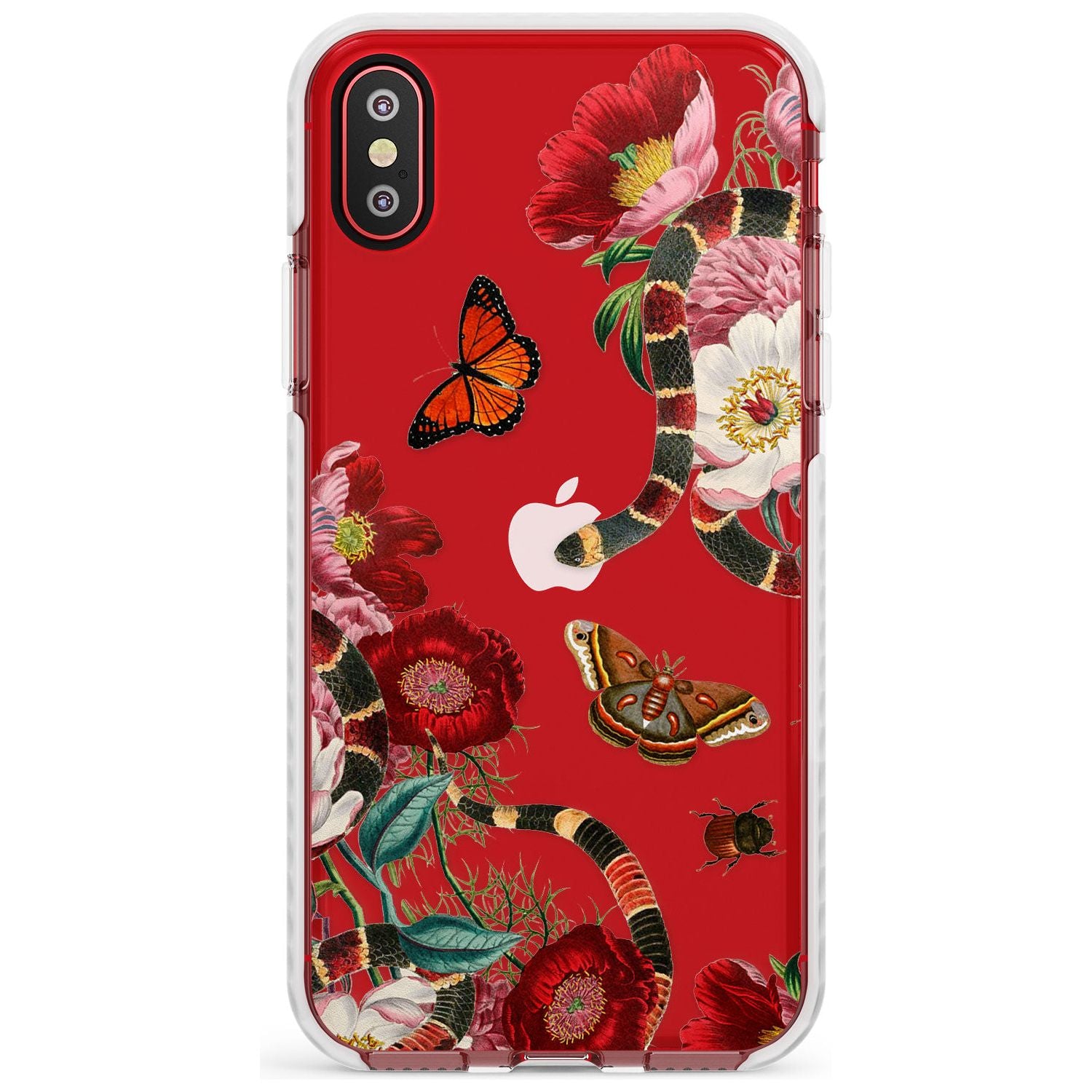 Botanical Snake Slim TPU Phone Case Warehouse X XS Max XR