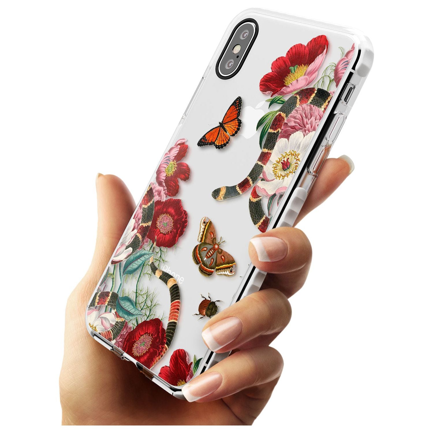 Botanical Snake Slim TPU Phone Case Warehouse X XS Max XR
