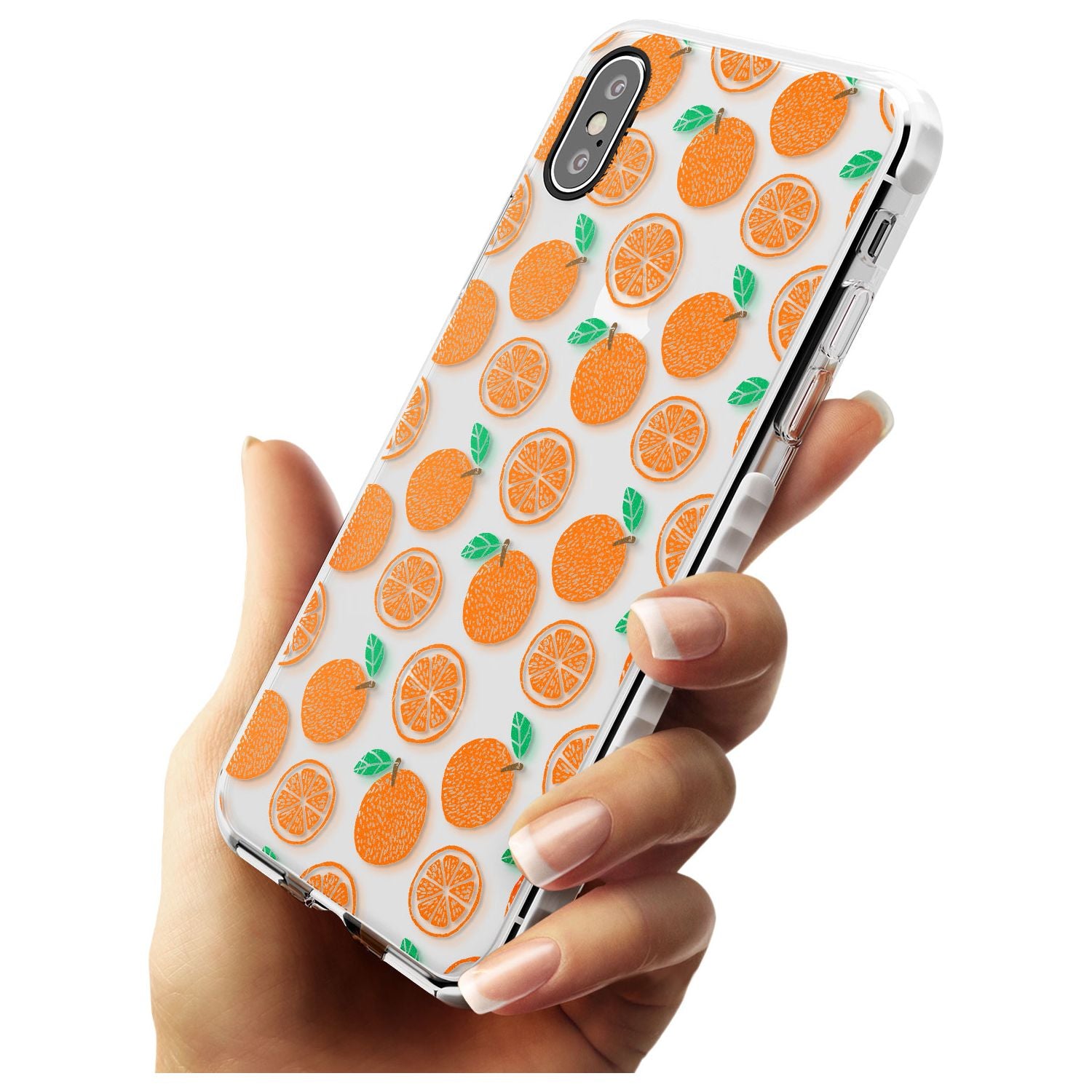 Orange Pattern iPhone Case Phone Case - Case Warehouse