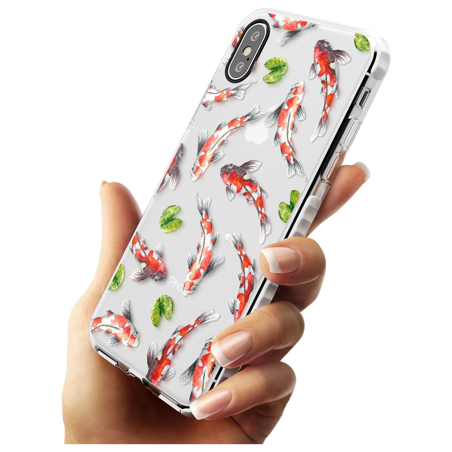 Koi Fish Japanese Watercolour iPhone Case Phone Case - Case Warehouse