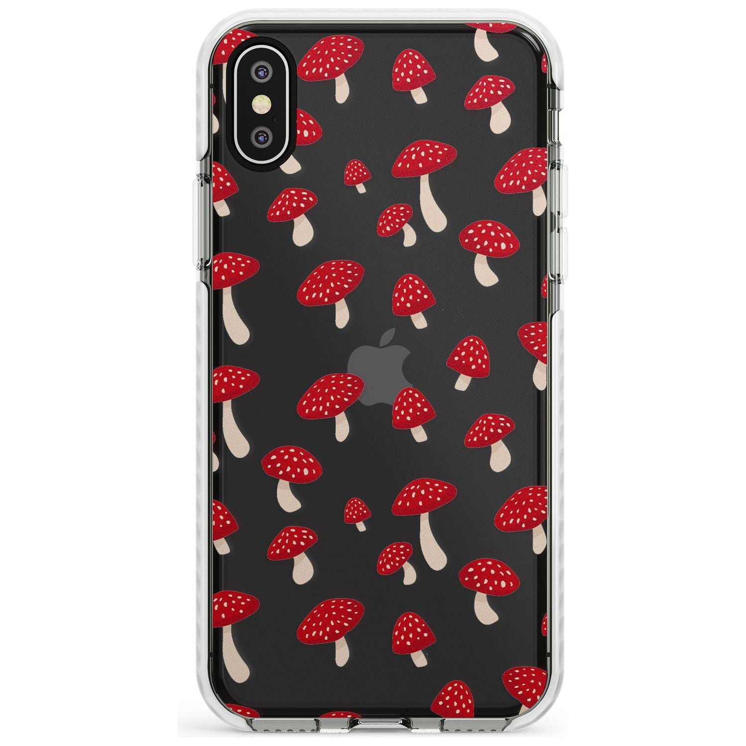 Magical Mushrooms Pattern Impact Phone Case for iPhone X XS Max XR