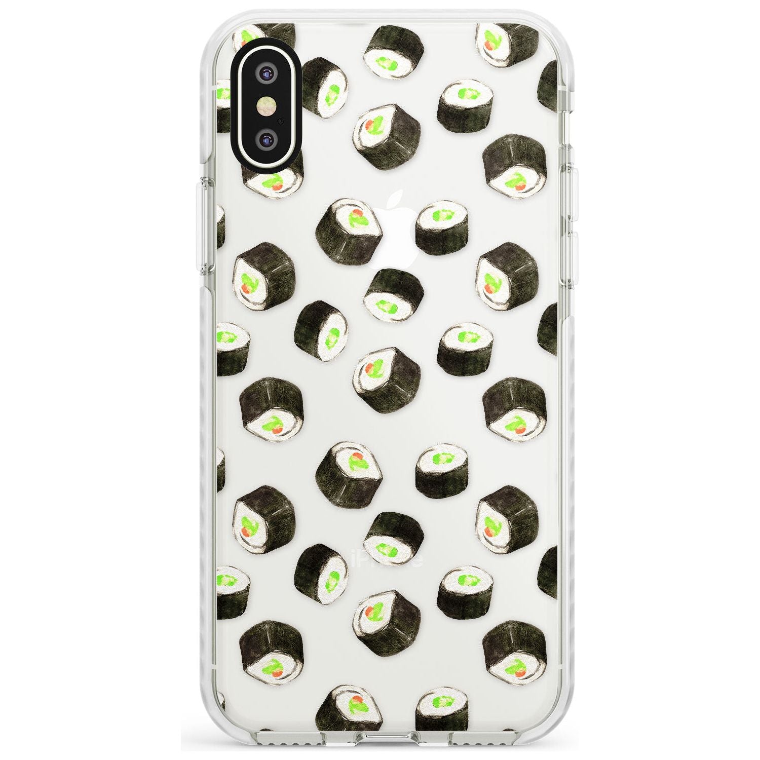 Maki Rolls Sushi Pattern iPhone Case Impact Case Phone Case - Case Warehouse