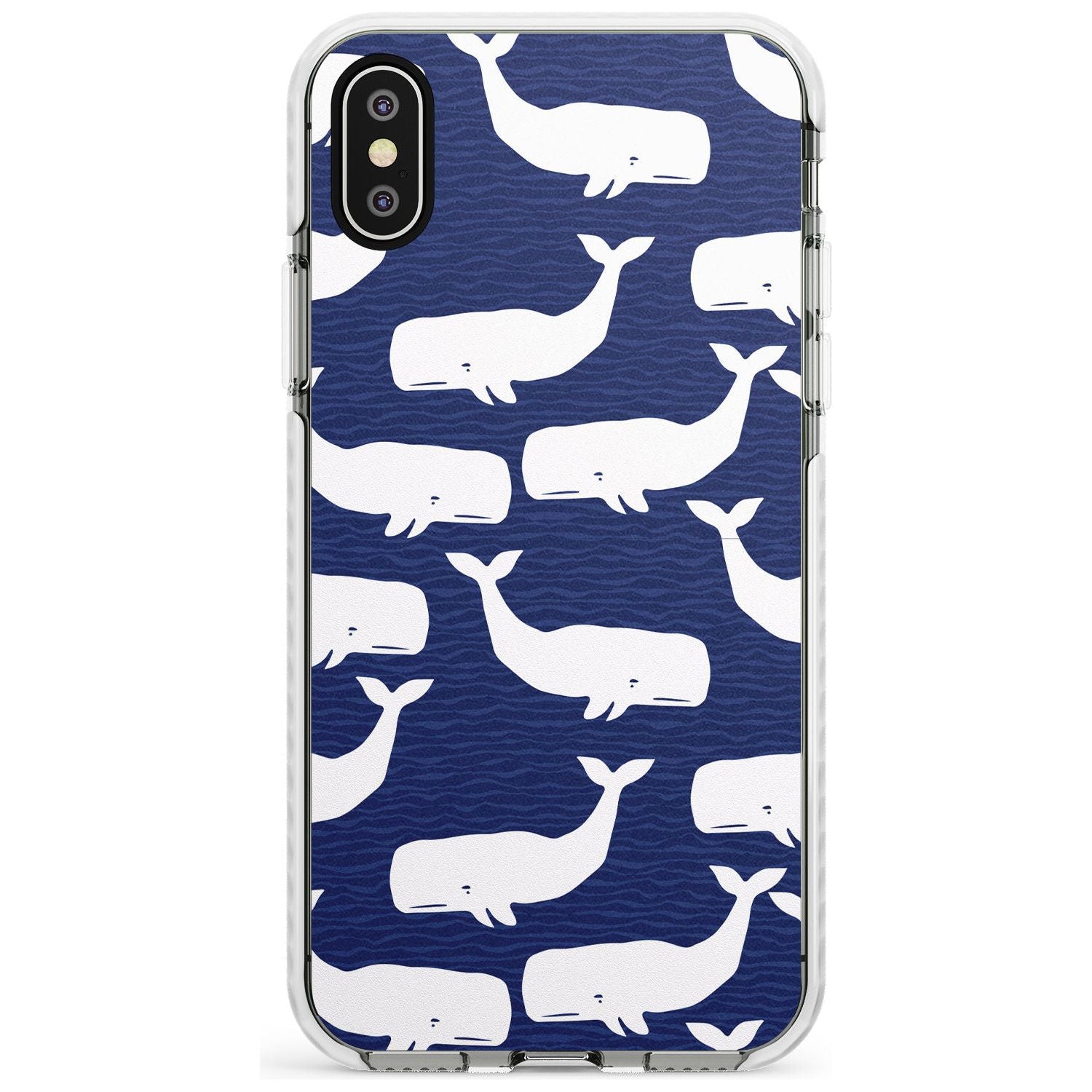 Cute Whales Slim TPU Phone Case Warehouse X XS Max XR