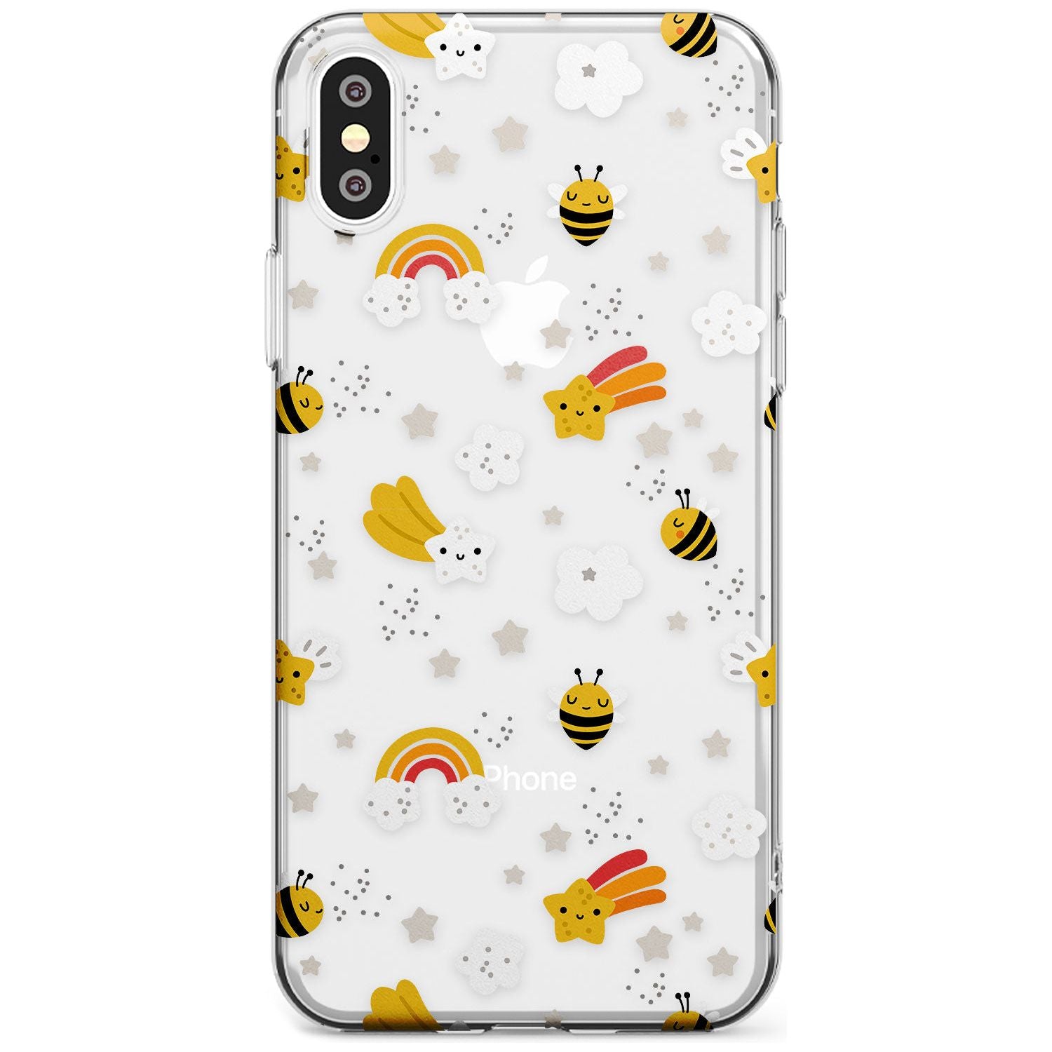 Busy Bee Slim TPU Phone Case Warehouse X XS Max XR
