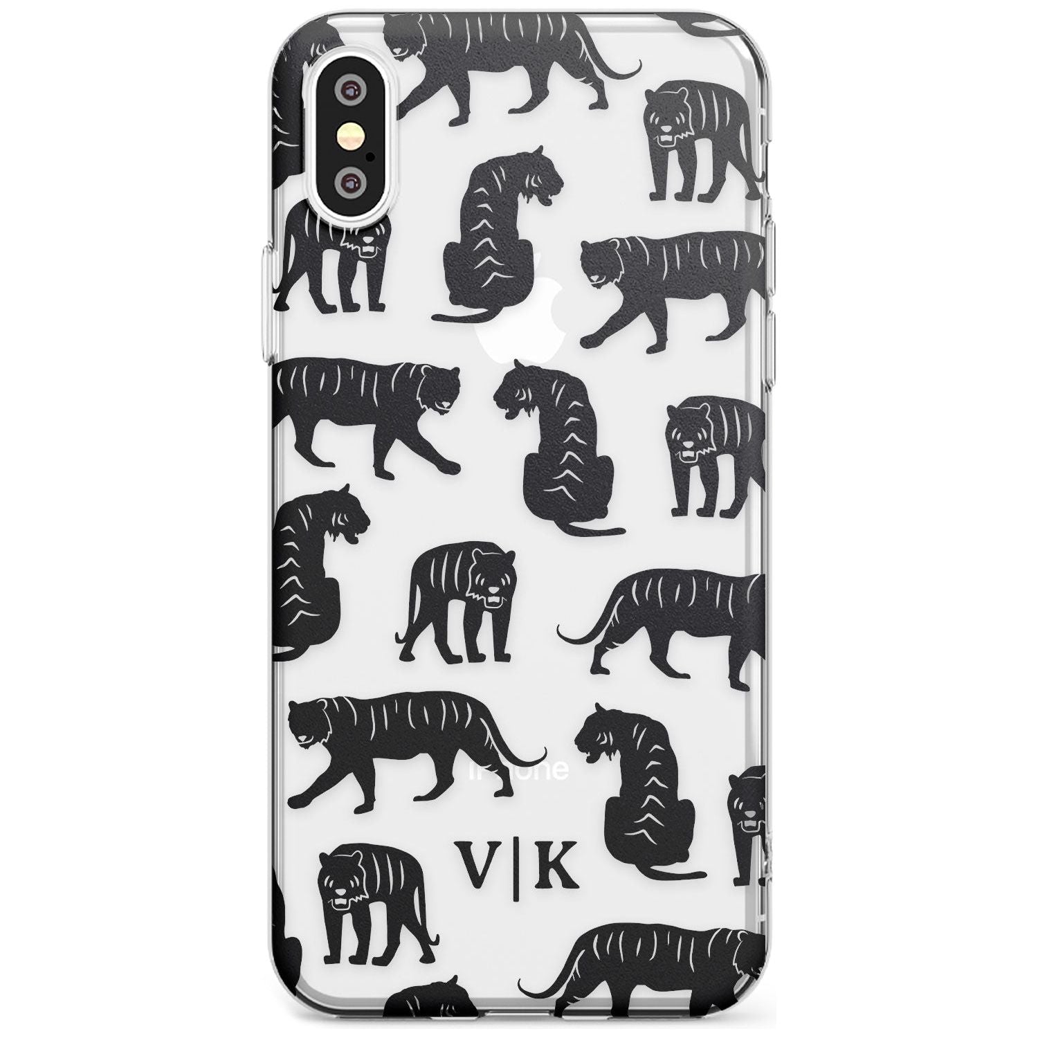 Tiger Silhouettes iPhone Case Slim Case Custom Phone Case - Case Warehouse