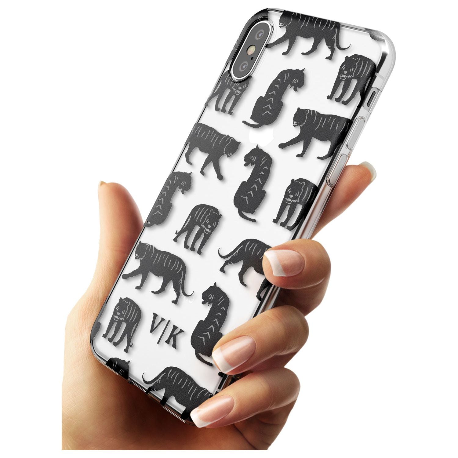 Tiger Silhouettes iPhone Case Custom Phone Case - Case Warehouse