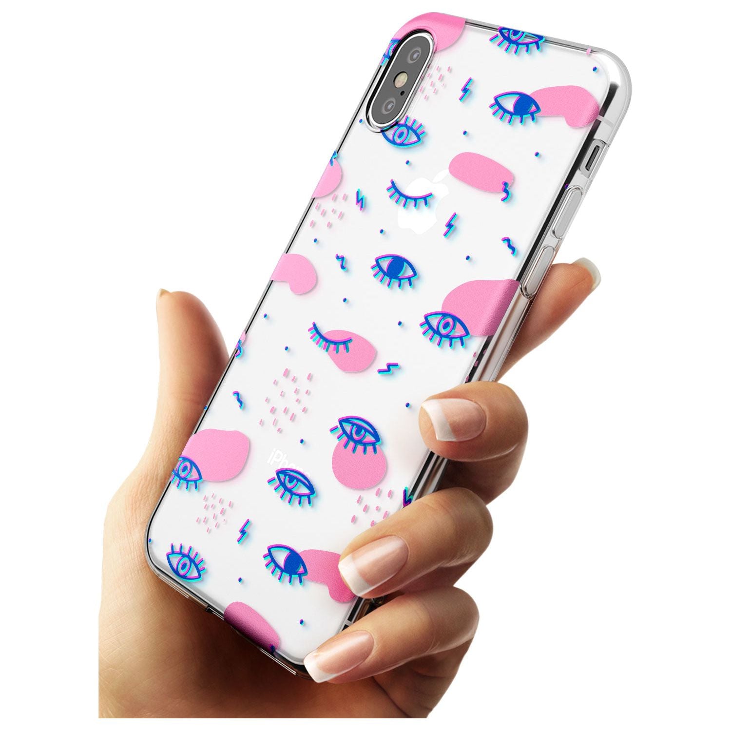 Pink Eye Blotches iPhone Case Phone Case - Case Warehouse