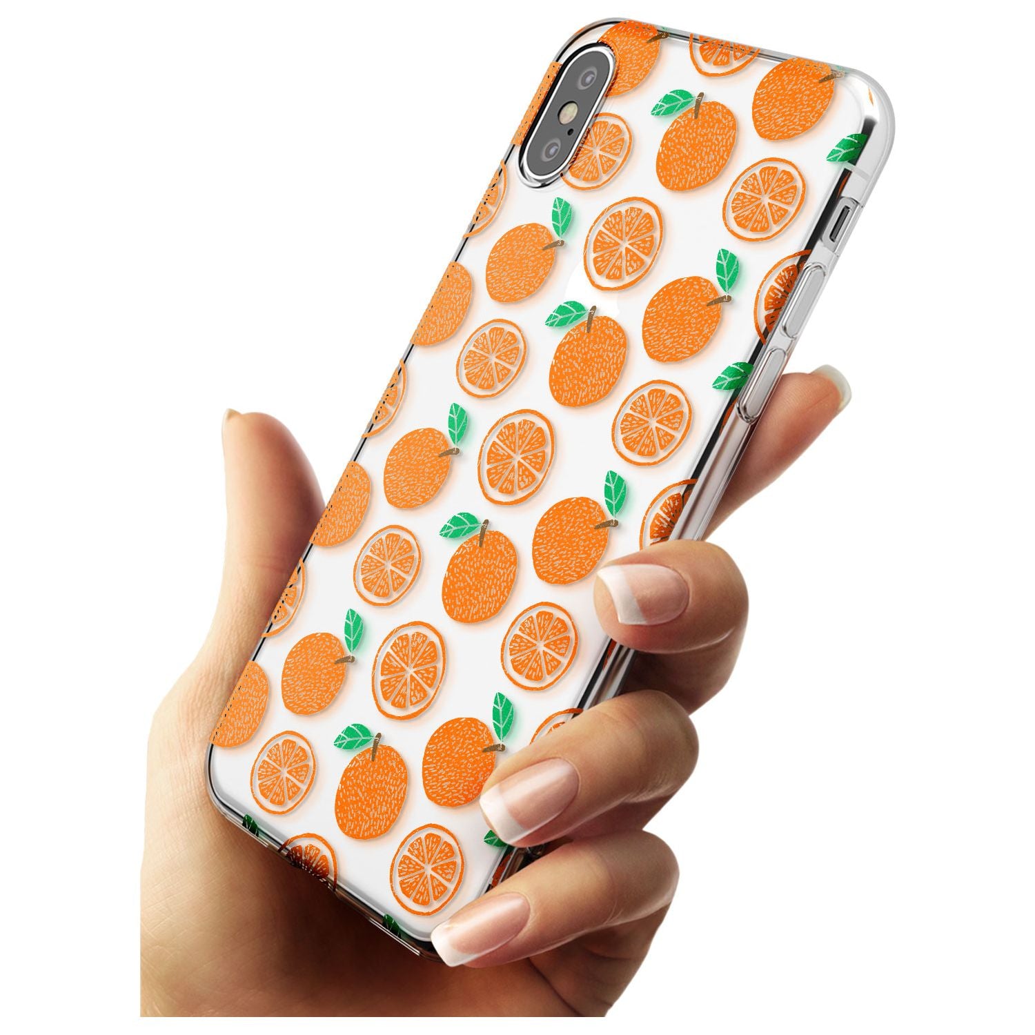 Orange Pattern iPhone Case Phone Case - Case Warehouse