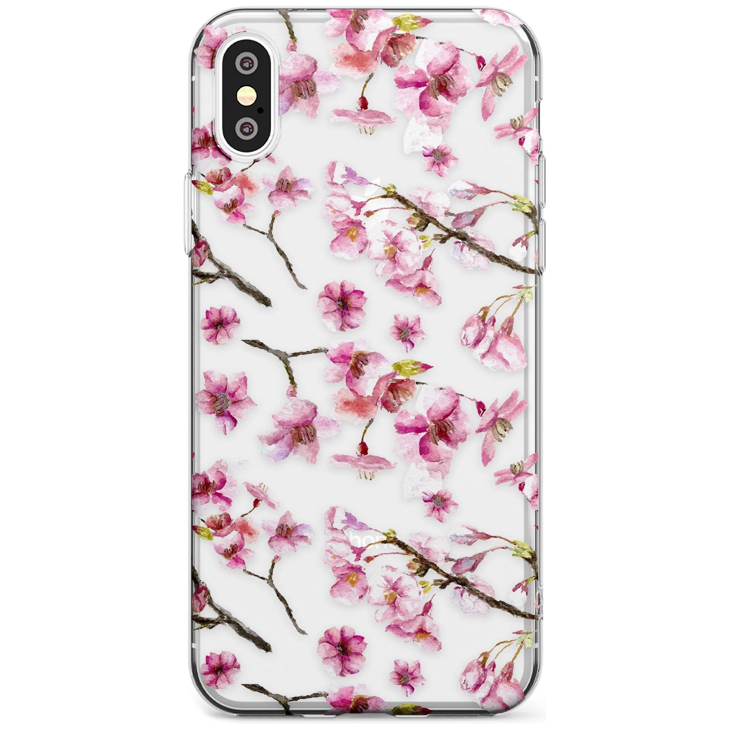 Sakura Watercolour iPhone Case Slim Case Phone Case - Case Warehouse