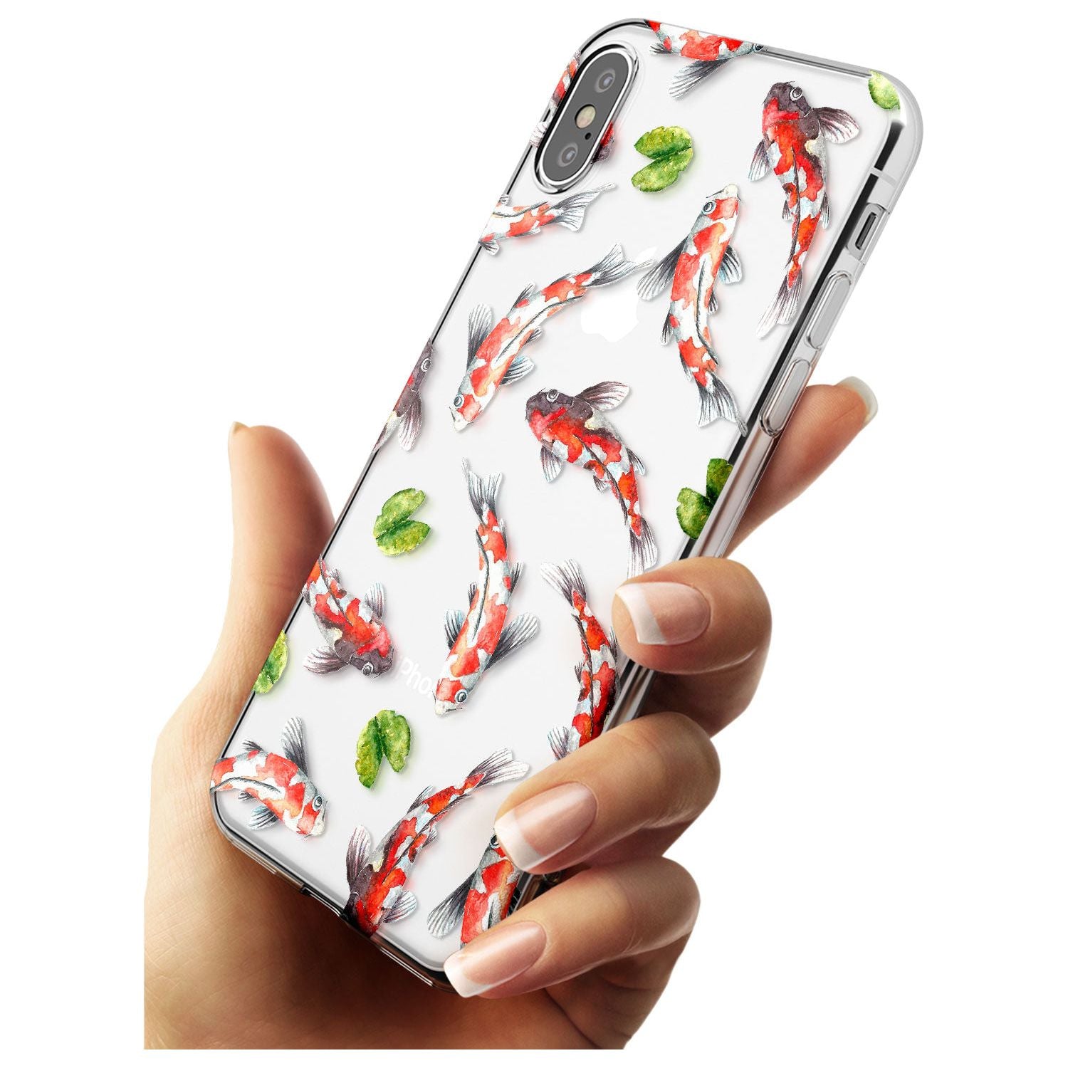 Koi Fish Japanese Watercolour iPhone Case Phone Case - Case Warehouse