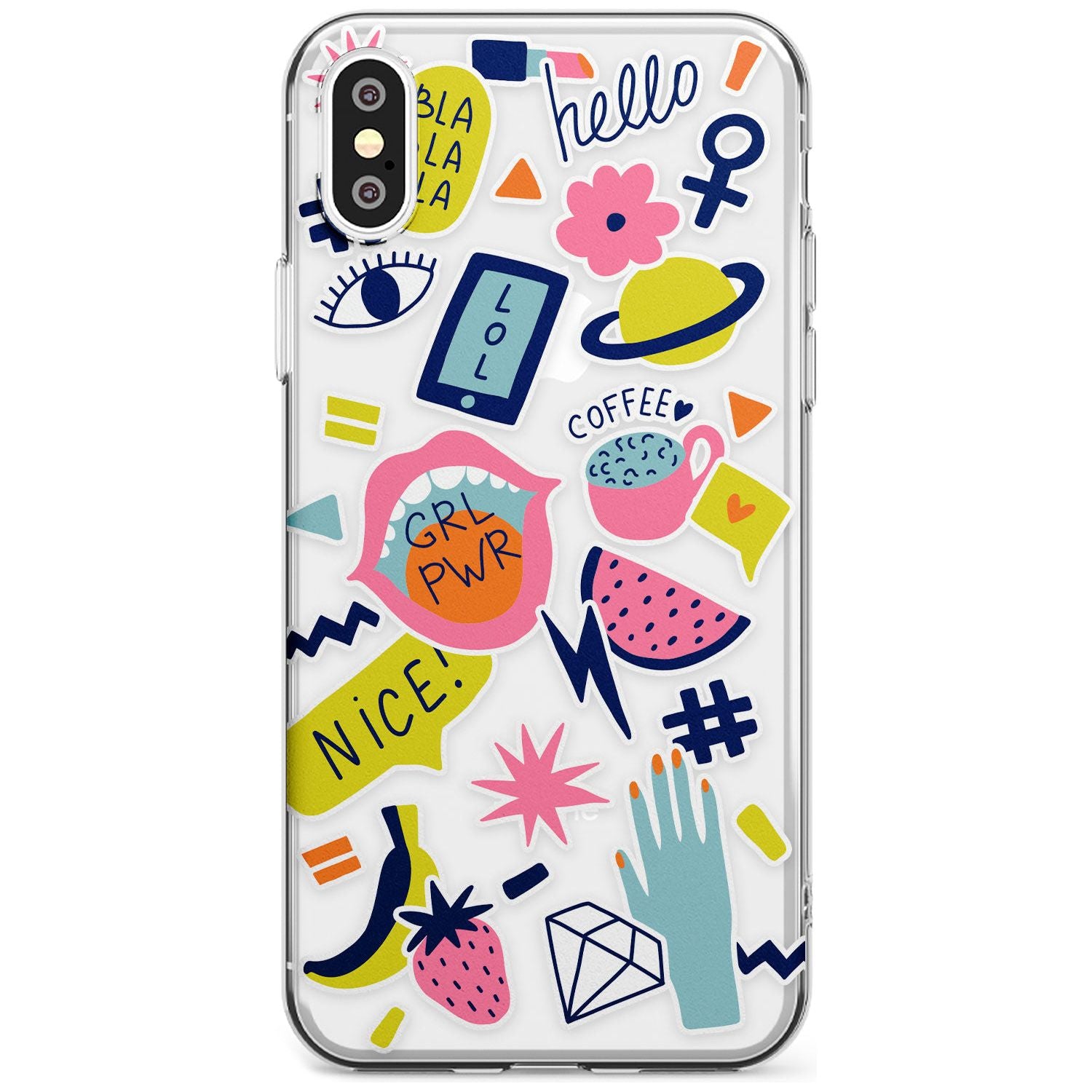 GRL PWR iPhone Case Slim Case Phone Case - Case Warehouse
