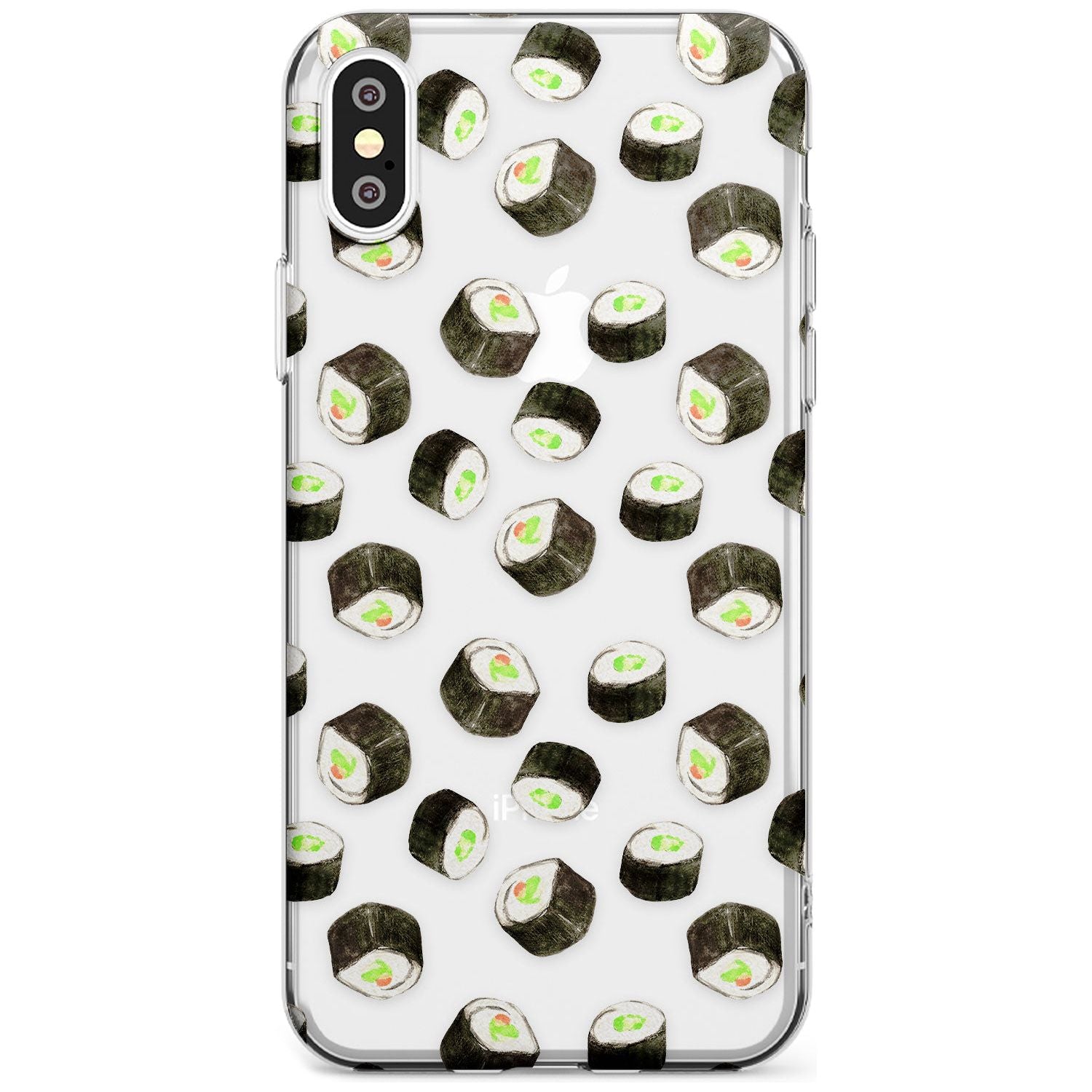 Maki Rolls Sushi Pattern iPhone Case Slim Case Phone Case - Case Warehouse