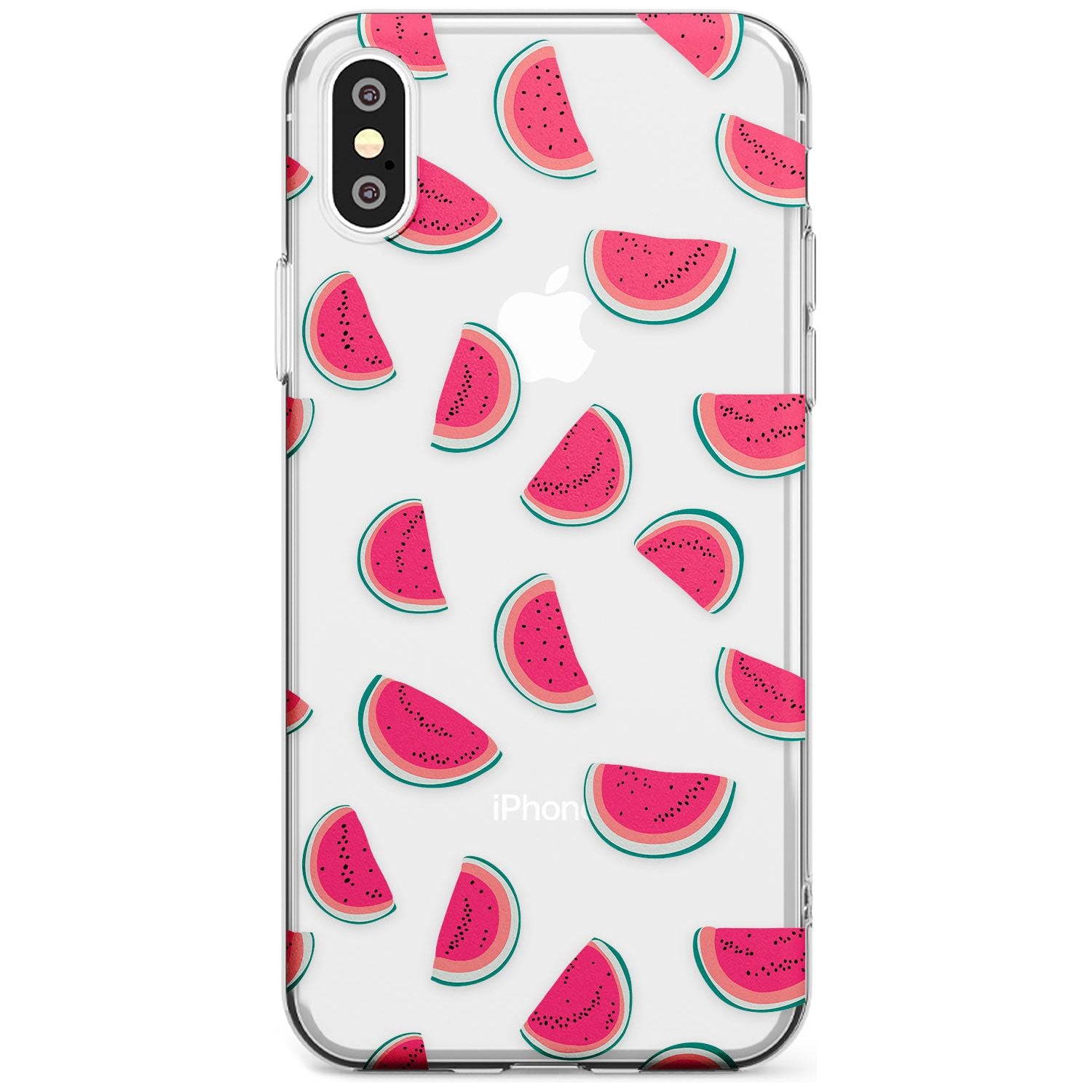Watermelon Slices - Clear iPhone Case Slim Case Phone Case - Case Warehouse