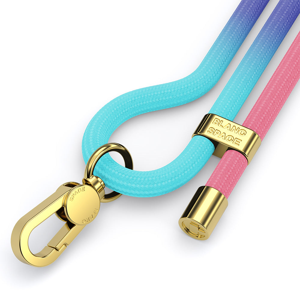 Rope Cross-Body Strap - Bubble Gum Candy