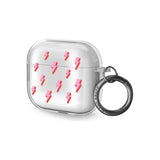 Pink Bolt Pattern AirPods Case (3rd Generation)