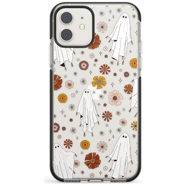 Halloween Skulls and Flowers Impact Phone Case for iPhone 11, iphone 12