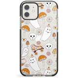 Cute Ghost and Skulls Pattern Impact Phone Case for iPhone 11, iphone 12