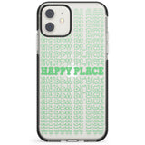 Happy Place (Green) Impact Phone Case for iPhone 11, iphone 12