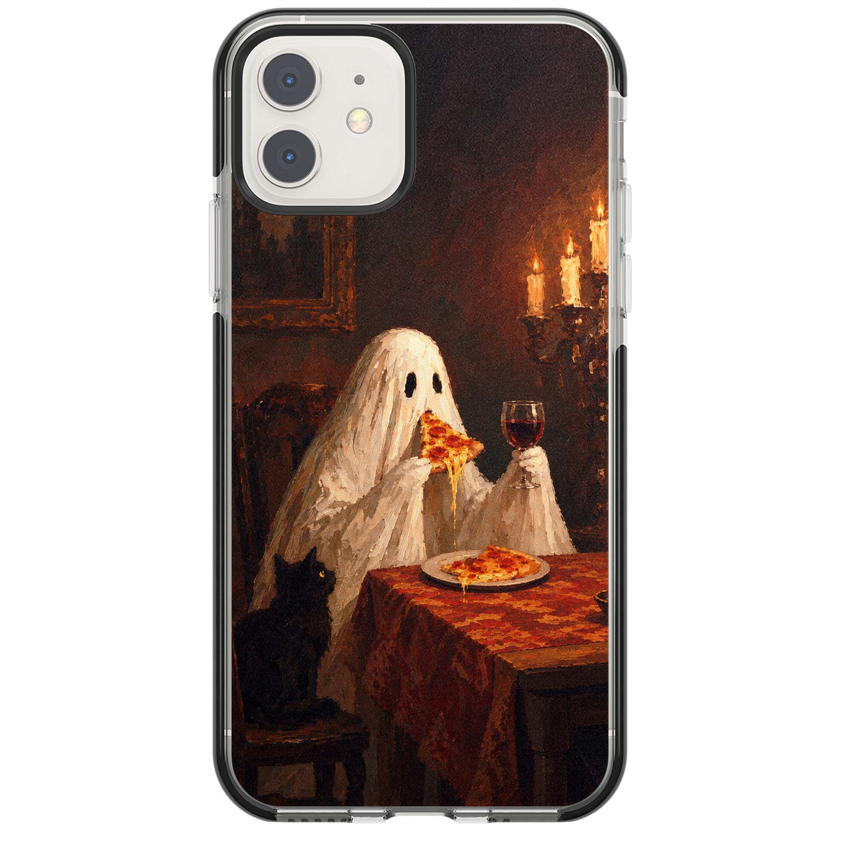 Lonely Night In art iPhone case | Black Impact case for iPhone 11, iPhone 12