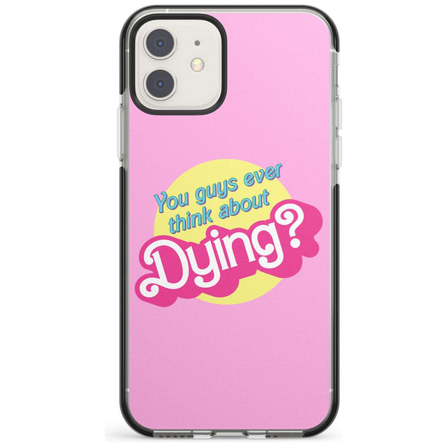 Pink Bolt Pattern Impact Phone Case for iPhone 11, iphone 12