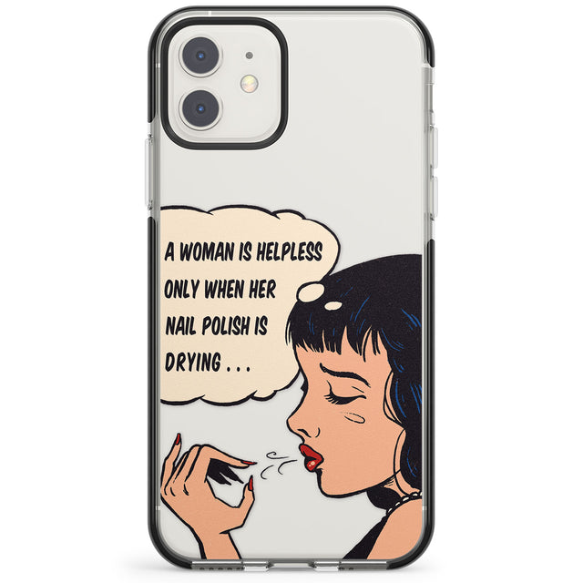 Drying Nails - Pop Art Impact Phone Case for iPhone 11, iphone 12