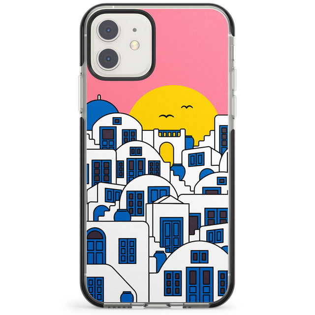 Santorini Sunset Impact Phone Case for iPhone 11, iphone 12