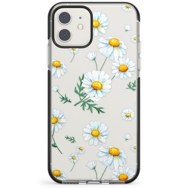 Vintage Painted Daisies Impact Phone Case for iPhone 11, iphone 12