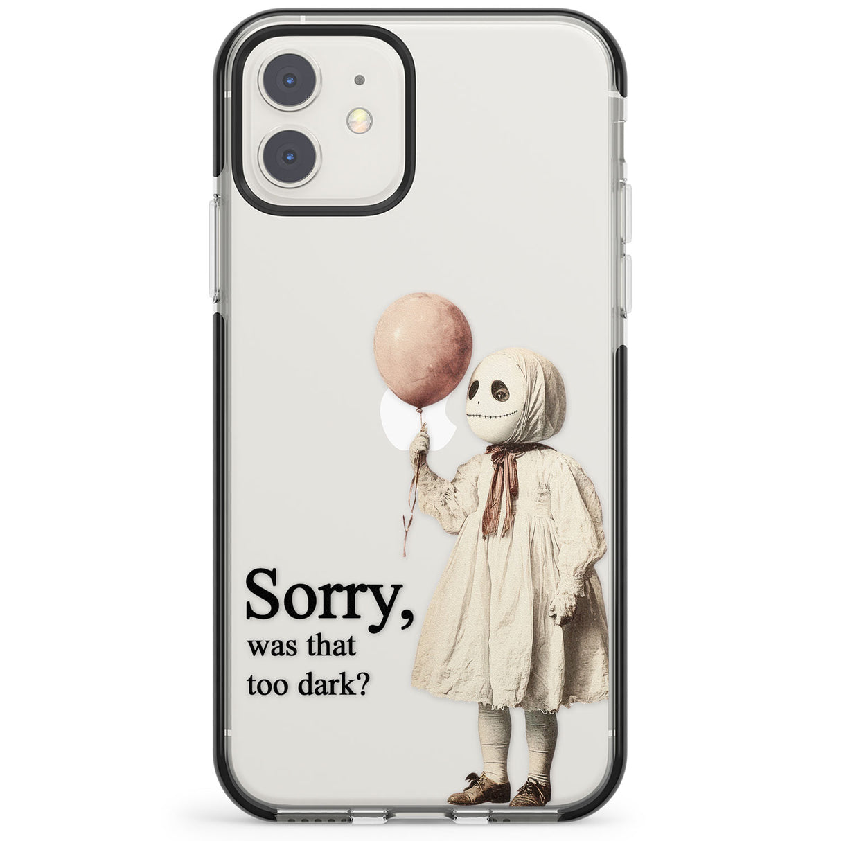 Sorry, Was That Too Dark? Impact Phone Case for iPhone 11, iphone 12