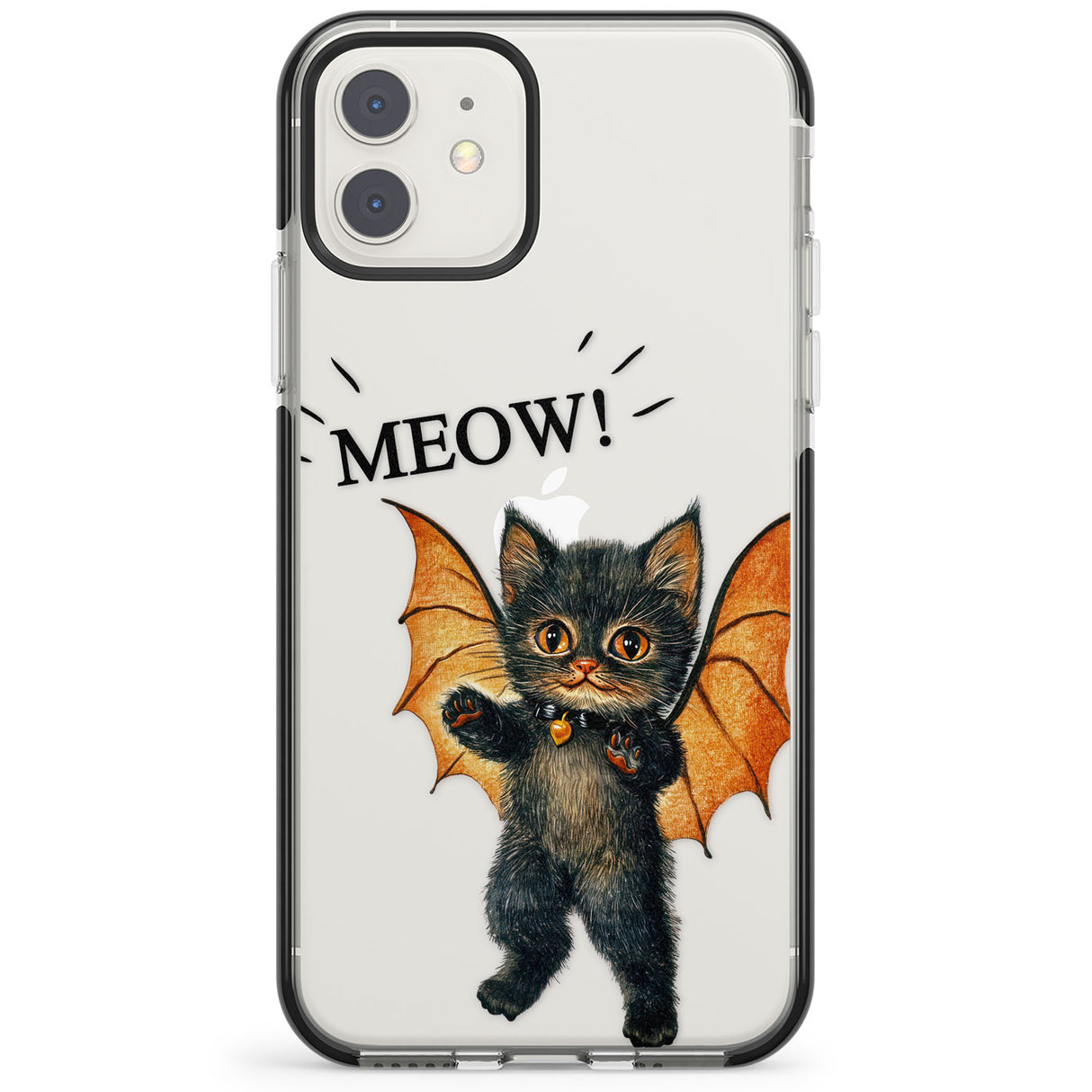 MEOW! Impact Phone Case for iPhone 11, iphone 12