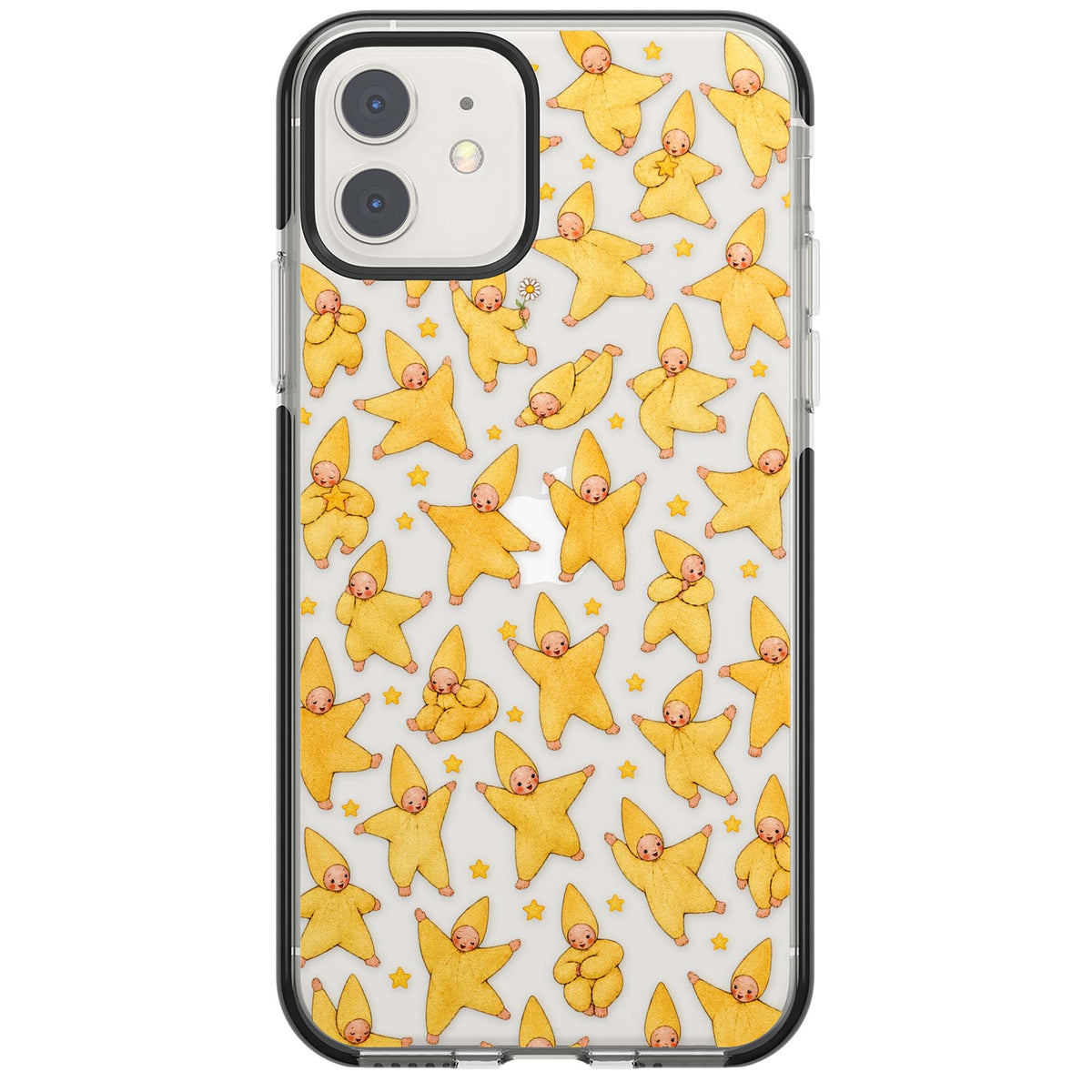 Dancing Star Babies for her iPhone case | Black Impact case for iPhone 11, iPhone 12