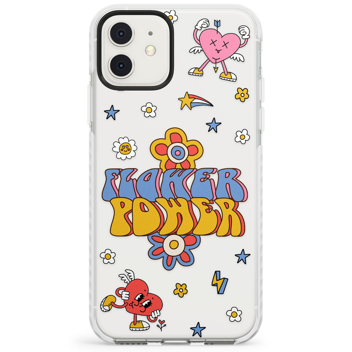Flower Power Impact Phone Case for iPhone 11, iphone 12