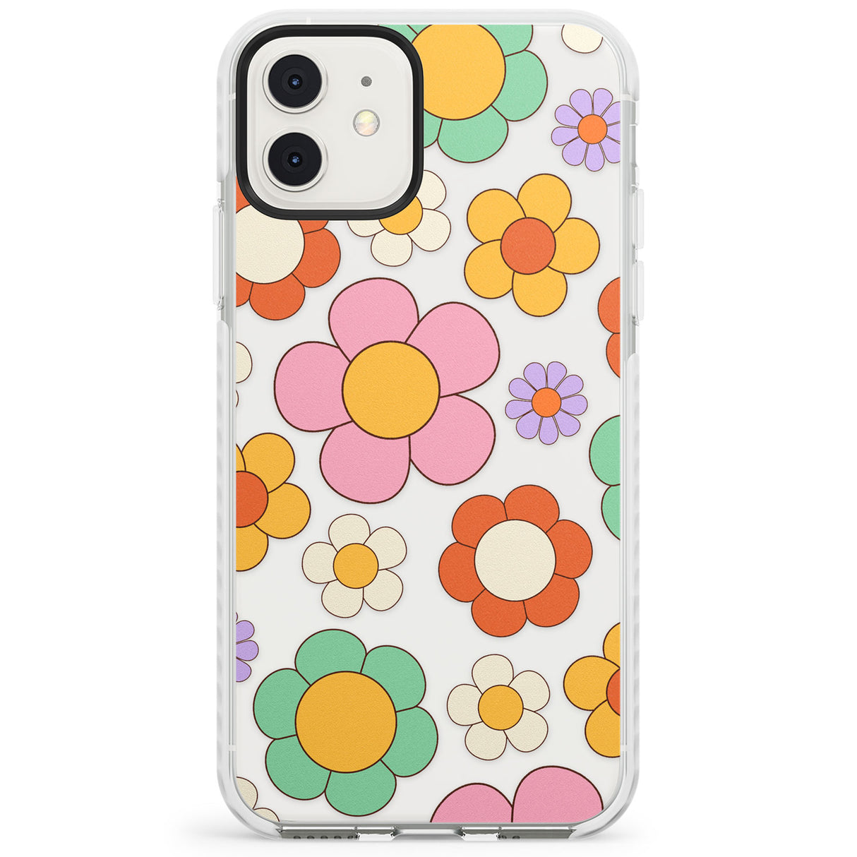 Groovy Blossoms Impact Phone Case for iPhone 11, iphone 12