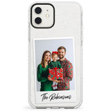 Personalised Snowflake Photo Impact Phone Case for iPhone 11, iphone 12