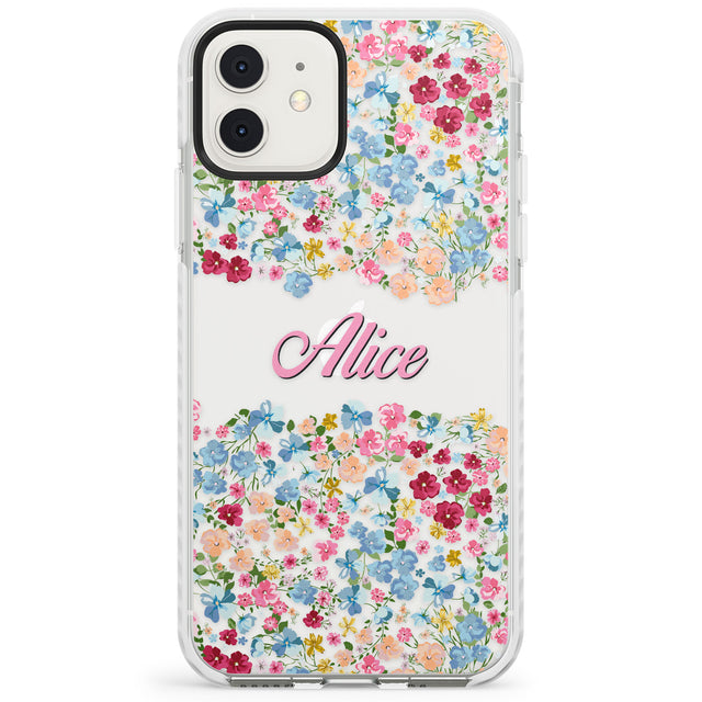 Personalised Venetian Meadow Impact Phone Case for iPhone 11, iphone 12