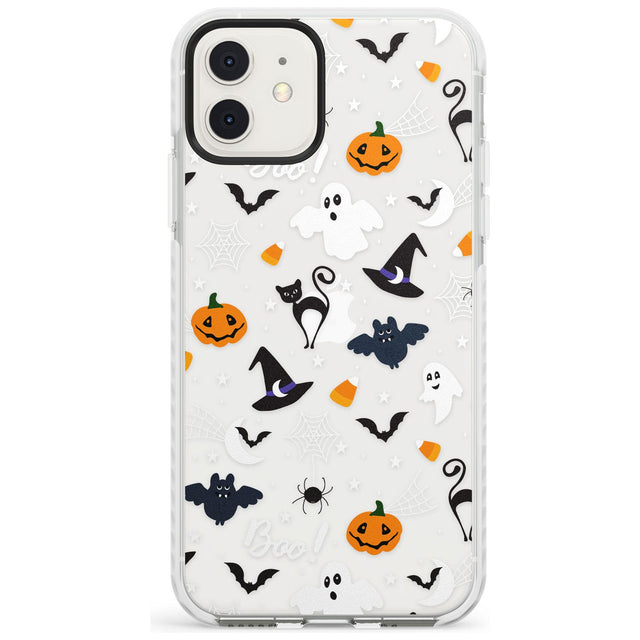 Halloween Mix Pattern Impact Phone Case for iPhone 11, iphone 12