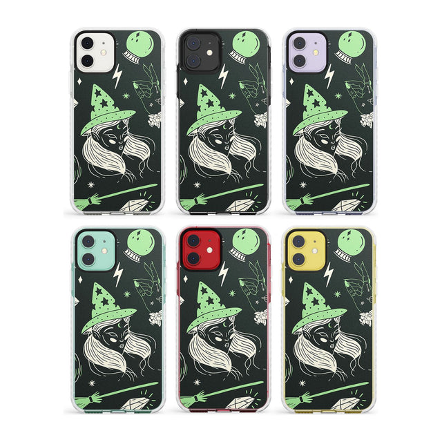 Halloween Mix Pattern Impact Phone Case for iPhone 11, iphone 12