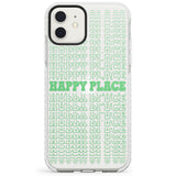 Happy Place (Green) Impact Phone Case for iPhone 11, iphone 12