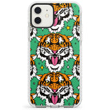 Fierce Jungle Tigers (Green) Impact Phone Case for iPhone 11, iphone 12