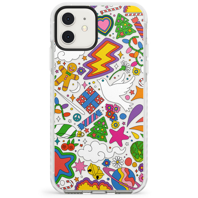 Whimsical Wonderland Impact Phone Case for iPhone 11, iphone 12