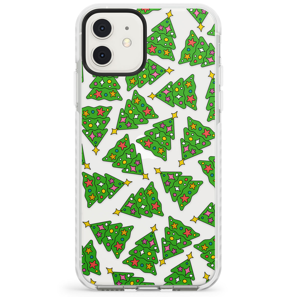 Christmas Tree Pattern Impact Phone Case for iPhone 11, iphone 12