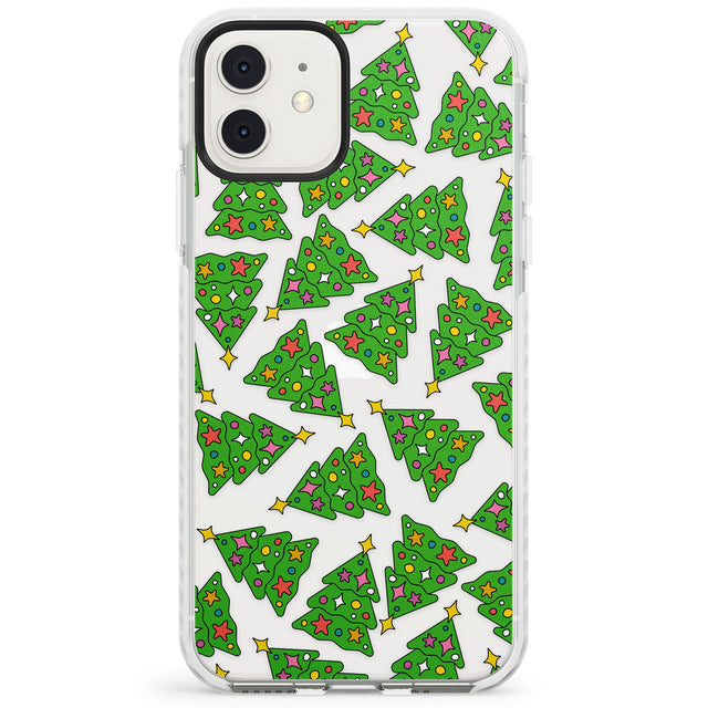 Christmas Tree Pattern Impact Phone Case for iPhone 11, iphone 12