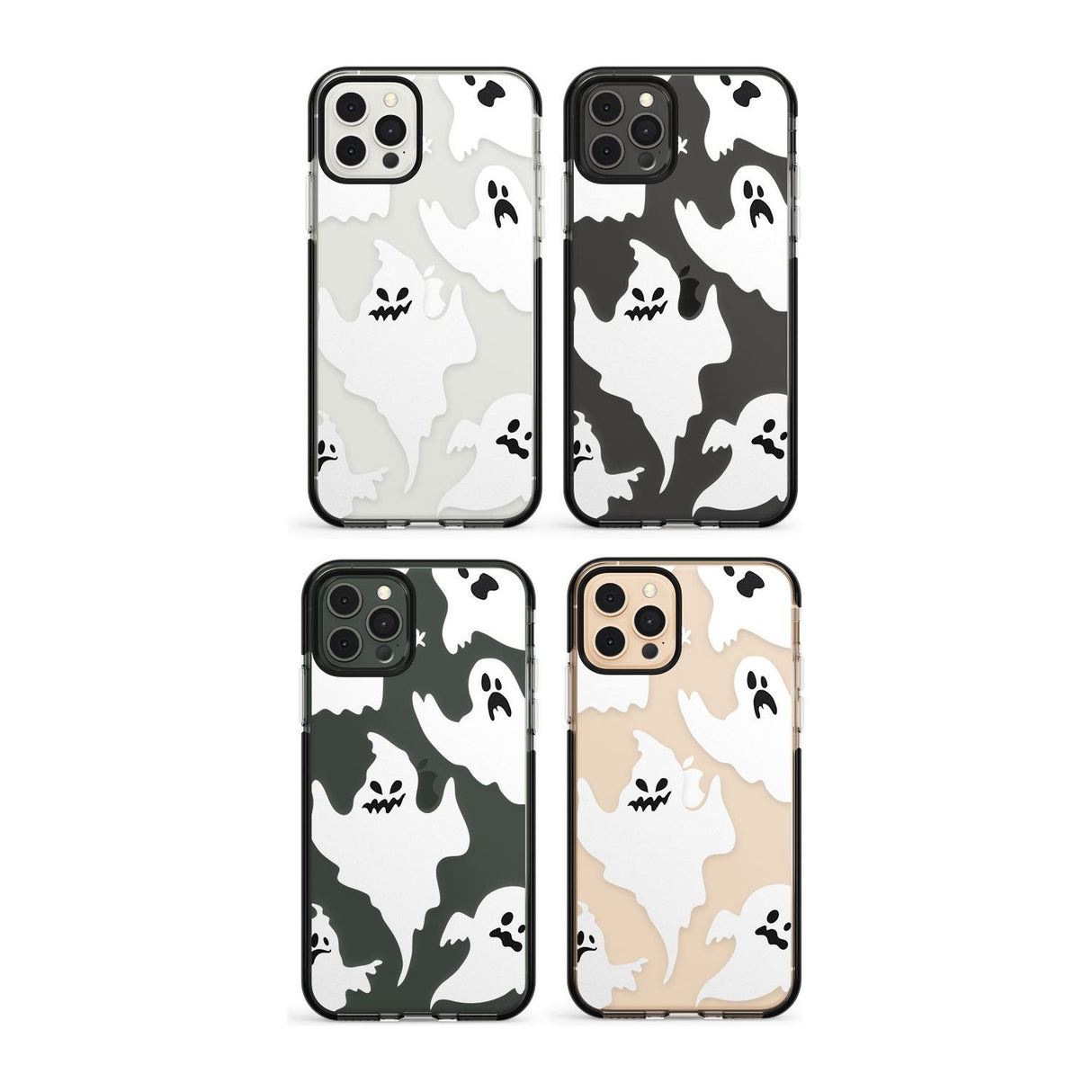 Halloween Mix Pattern Impact Phone Case for iPhone 11, iphone 12