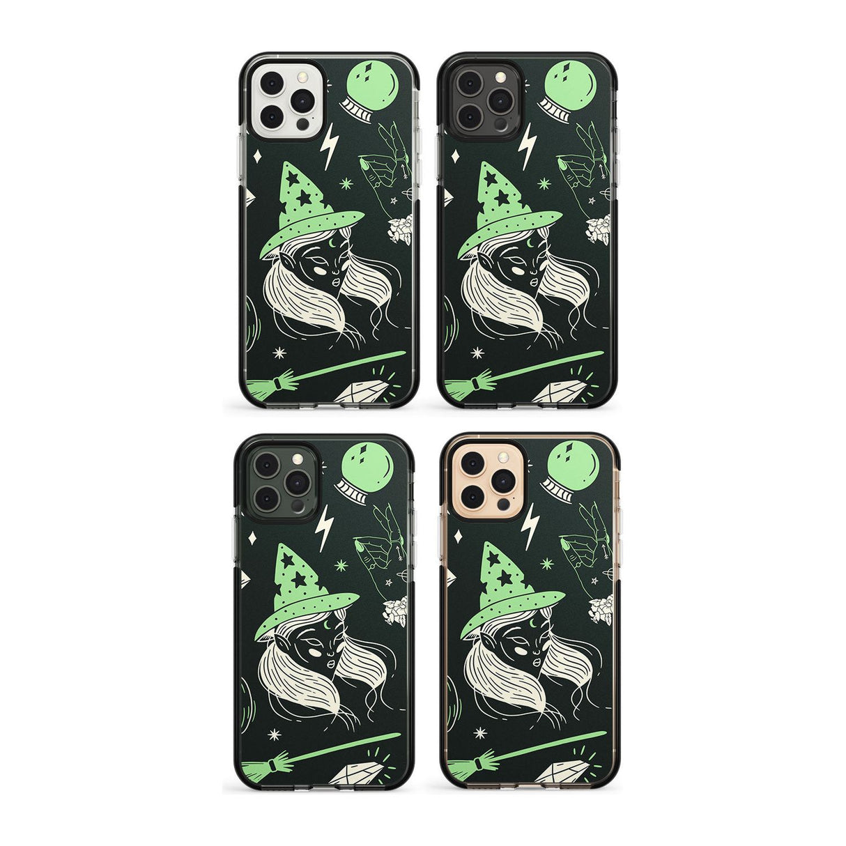 Halloween Mix Pattern Impact Phone Case for iPhone 11, iphone 12