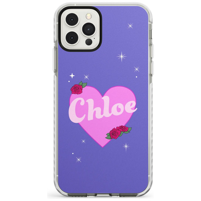 Personalised Pink Dream Camera Impact Phone Case for iPhone 11, iphone 12